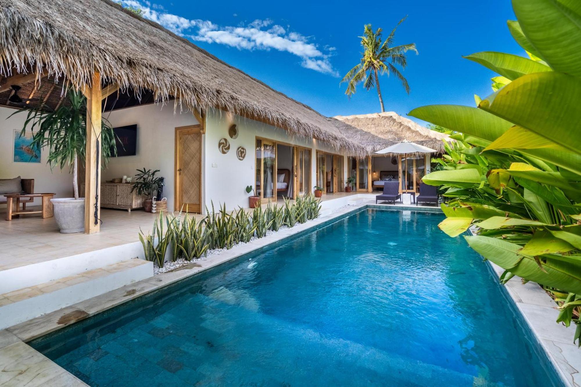 Villa Kelapa Kucing ギリ・アイル エクステリア 写真