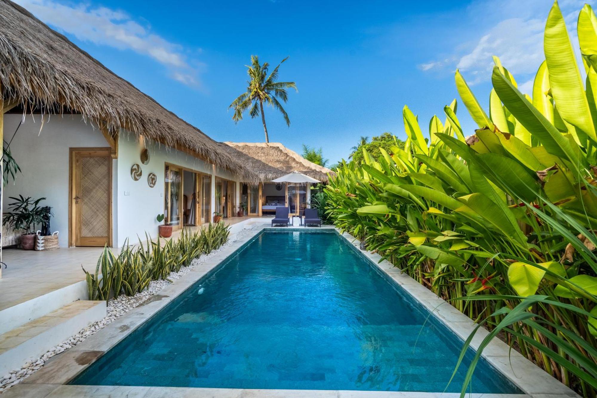 Villa Kelapa Kucing ギリ・アイル エクステリア 写真