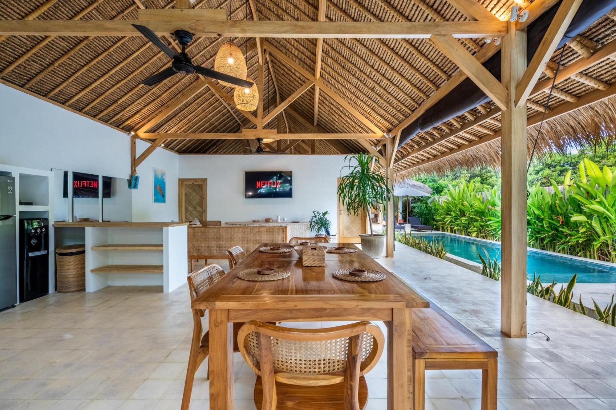 Villa Kelapa Kucing ギリ・アイル エクステリア 写真
